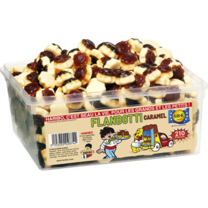 Boîte De Bonbons Flanbotti Caramel Haribo 1 Boîte De Bonbons Flanbotti Caramel Haribo