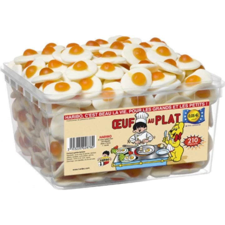Boîte De Bonbons Oeuf Sur Le Plat Haribo 1 Boîte De Bonbons Oeuf Sur Le Plat Haribo
