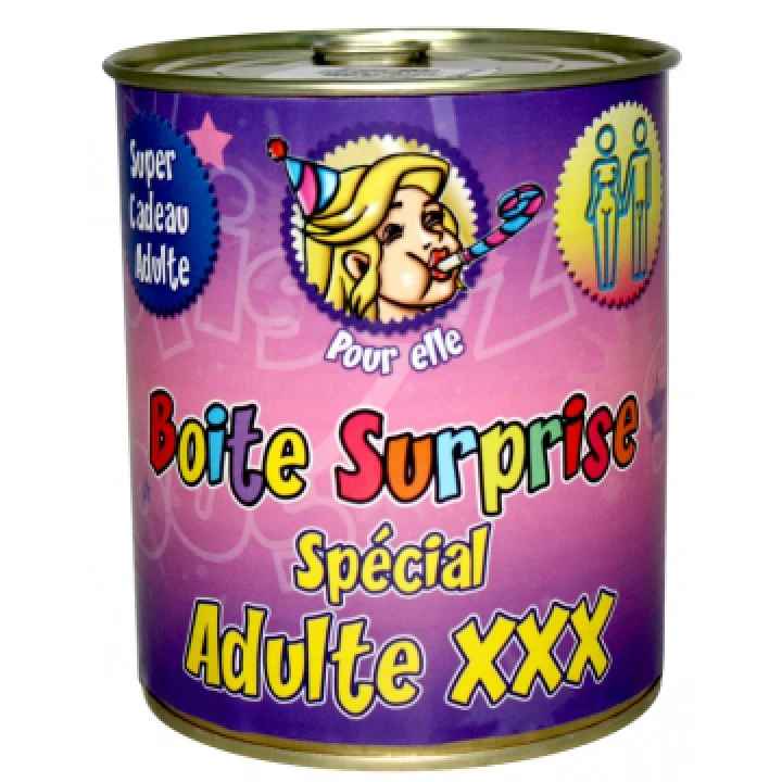 Boîte Surprise Adulte X Femme 1 Boîte Surprise Adulte X Femme