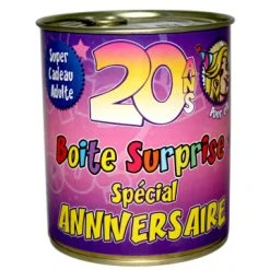 Boîte Surprise Anniversaire Femme 20 Ans
