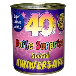 Boîte Surprise Anniversaire Femme 40 Ans