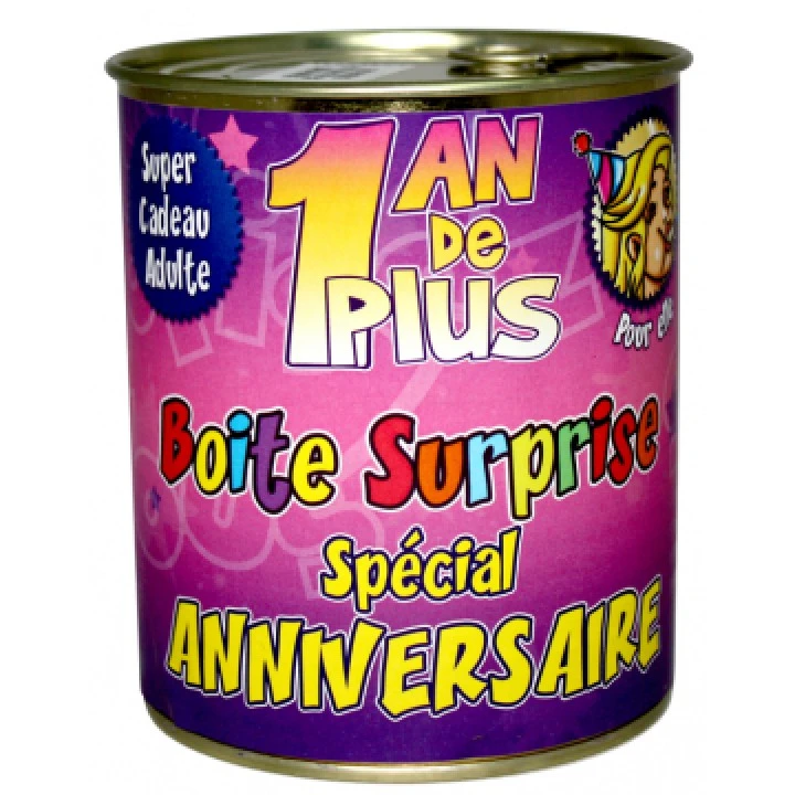 Boîte Surprise Anniversaire Femme Tout âge 1 Boîte Surprise Anniversaire Femme Tout âge