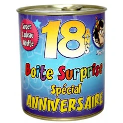 Boîte Surprise Anniversaire Homme 18 Ans