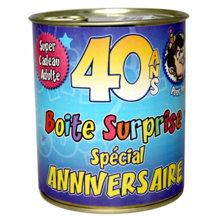 Boîte Surprise Anniversaire Homme 40 Ans 1 Boîte Surprise Anniversaire Homme 40 Ans
