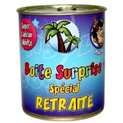 Boîte Surprise Retraite Homme