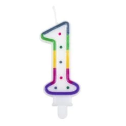 Bougie Anniversaire Chiffre 1
