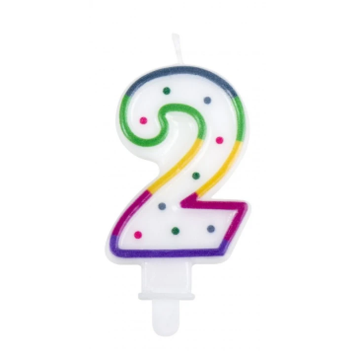 Bougie Anniversaire Chiffre 2 1 Bougie Anniversaire Chiffre 2