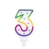 Bougie Anniversaire Chiffre 3