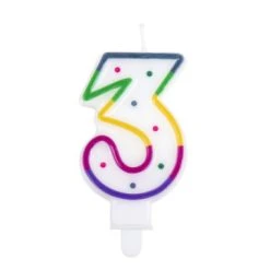 Bougie Anniversaire Chiffre 3