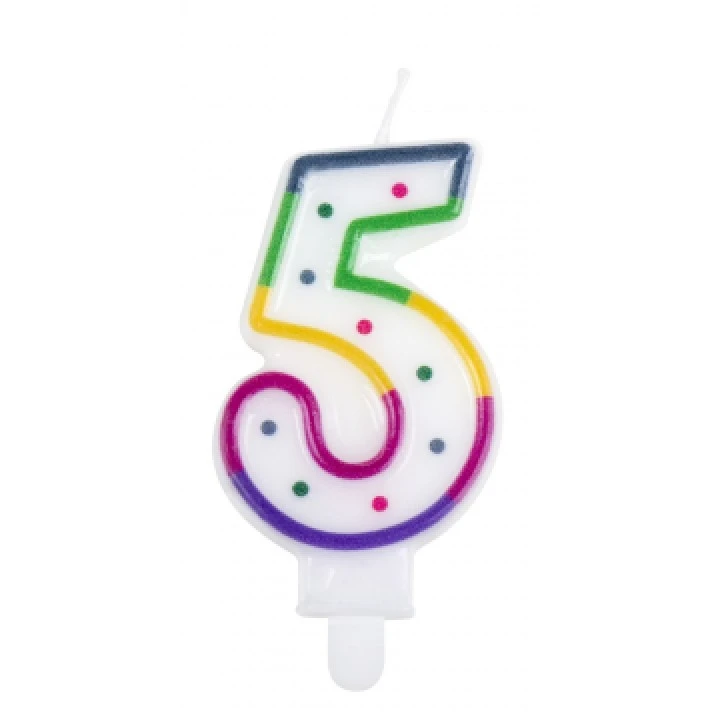 Bougie Anniversaire Chiffre 5 1 Bougie Anniversaire Chiffre 5