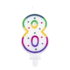 Bougie Anniversaire Chiffre 8