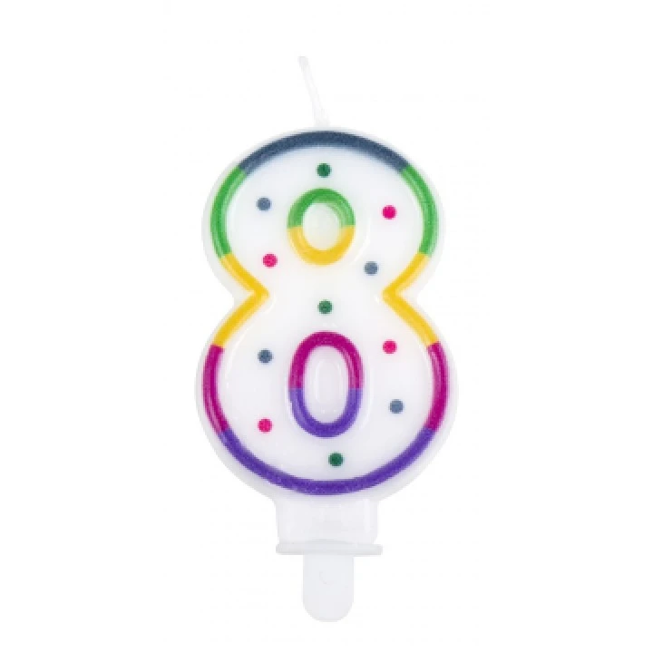 Bougie Anniversaire Chiffre 8 1 Bougie Anniversaire Chiffre 8