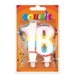 Bougie Chiffre 18