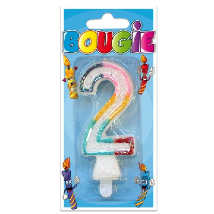 Bougie Chiffre 2 1 Bougie Chiffre 2