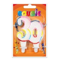 Bougie Chiffre 30