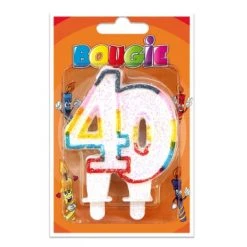 Bougie Chiffre 40