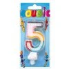 Bougie Chiffre 5