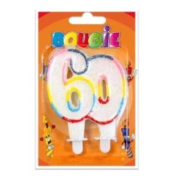 Bougie Chiffre 60