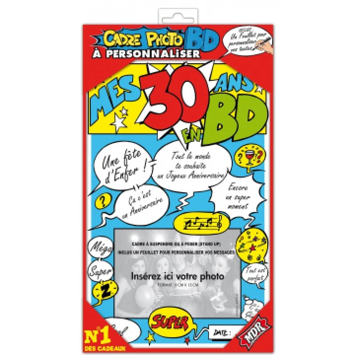 Cadre Photo BD 30 Ans 1 Cadre Photo BD 30 Ans
