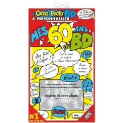 Cadre Photo BD 60 Ans