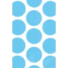 Lot De 10 Sachets Transparent à Pois Bleu