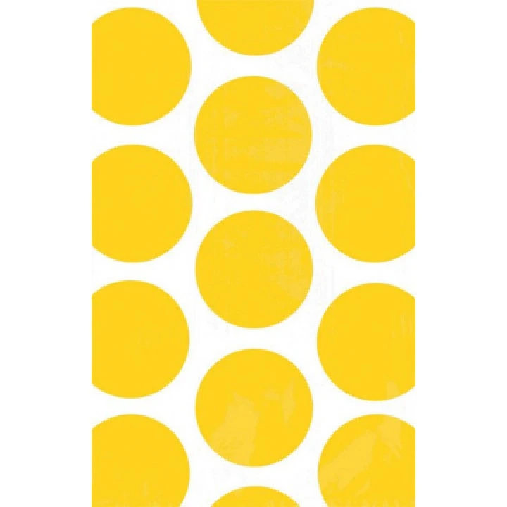 Lot De 10 Sachets Transparent à Pois Jaune 1 Lot De 10 Sachets Transparent à Pois Jaune