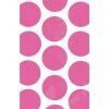 Lot De 10 Sachets Transparent à Pois Rose