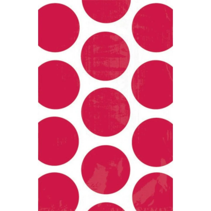 Lot De 10 Sachets Transparent à Pois Rouge 1 Lot De 10 Sachets Transparent à Pois Rouge