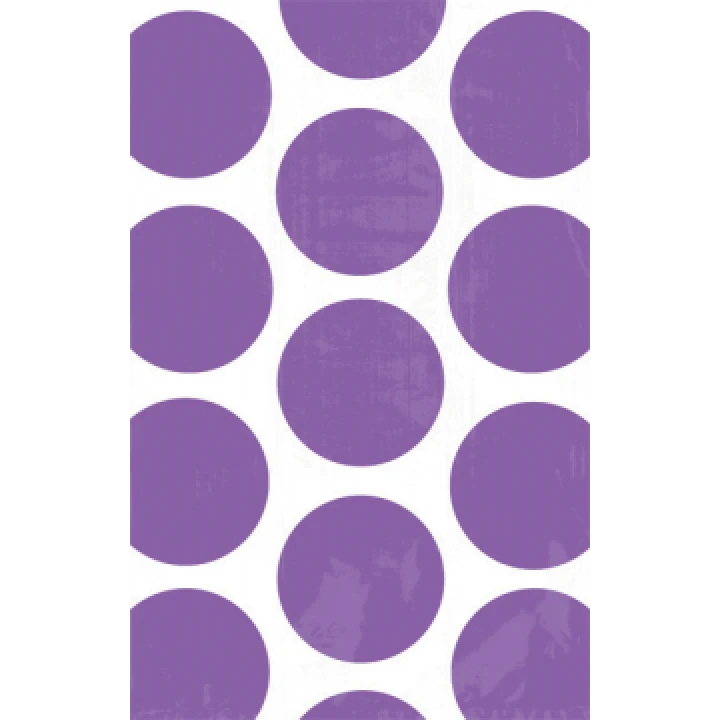 Lot De 10 Sachets Transparent à Pois Violet 1 Lot De 10 Sachets Transparent à Pois Violet
