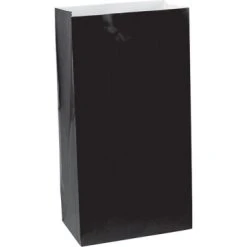 Lot De 12 Sachets à Bonbons Noir Halloween