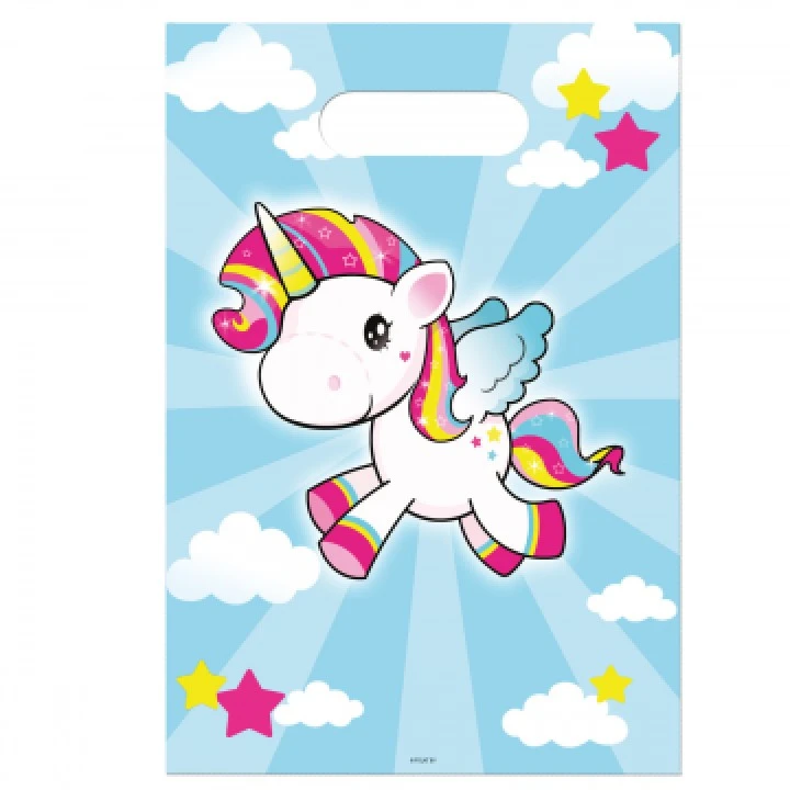 Lot De Sachets-cadeaux Licorne 1 Lot De Sachets-cadeaux Licorne