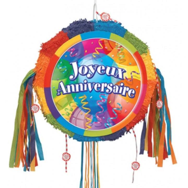 Pinata Joyeux Anniversaire Ballons 45 Cm 1 Pinata Joyeux Anniversaire Ballons 45 Cm