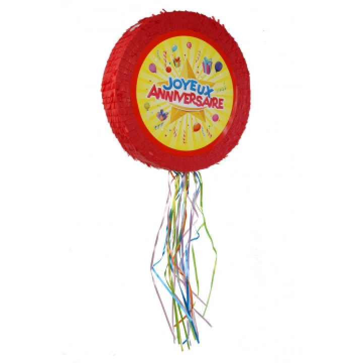 Pinata Joyeux Anniversaire D 50 Cm 2 Pinata Joyeux Anniversaire D 50 Cm – Image 2