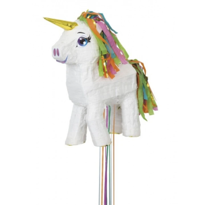 Pinata Licorne Blanche Et Dorée 1 Pinata Licorne Blanche Et Dorée