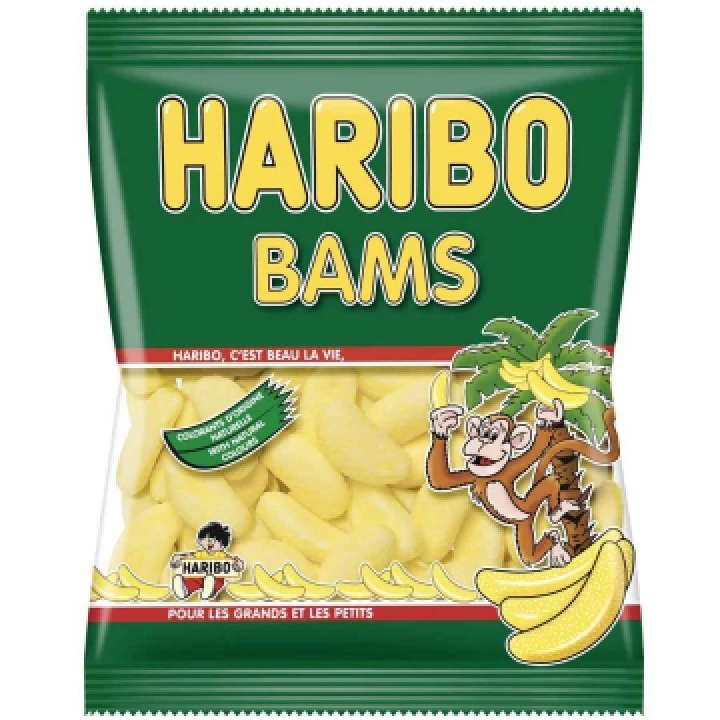 Sachet Bonbons Bam'sHaribo 120 G 1 Sachet Bonbons Bam'sHaribo 120 G