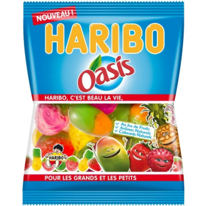 Sachet De Bonbons Oasis Haribo 100 G 1 Sachet De Bonbons Oasis Haribo 100 G
