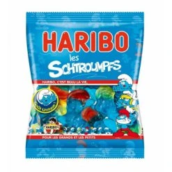 Sachet De Bonbons Schtroumpfs Haribo 120 G