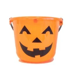 Seau Citrouille Halloween 22 Cm