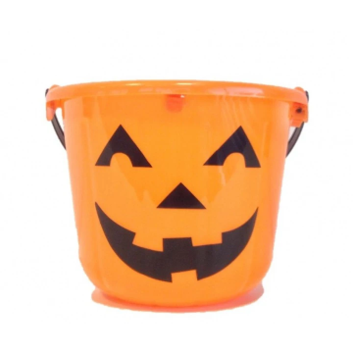 Seau Citrouille Halloween 22 Cm 1 Seau Citrouille Halloween 22 Cm