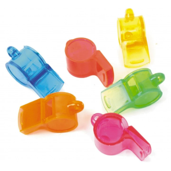 Sifflet Transparent 5,5 Cm 1 Sifflet Transparent 5,5 Cm