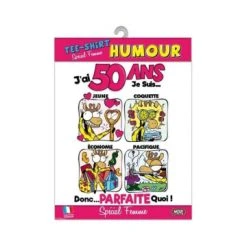 T-shirt Humoristique 50 Ans Femme