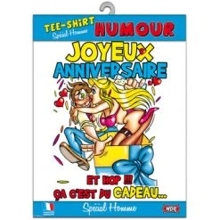 T-shirt Humoristique Joyeux Anniversaire Homme