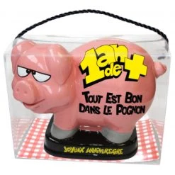 Tirelire Cochon 1 An De Plus