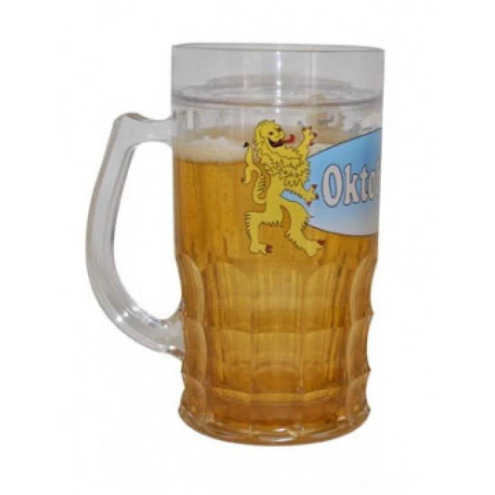 Verre à Bière Avec Fausse Bière 1 Verre à Bière Avec Fausse Bière